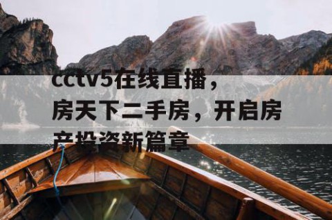 cctv5在线直播,房天下二手房,开启房产投资新篇章