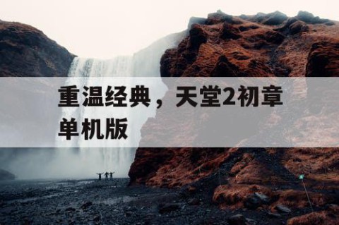 重温经典，天堂2初章单机版