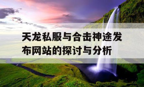 天龙私服与合击神途发布网站的探讨与分析