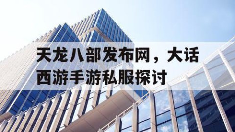 天龙八部发布网，大话西游手游私服探讨