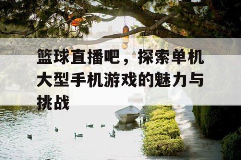 篮球直播吧,探索单机大型手机游戏的魅力与挑战