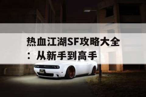 热血江湖SF攻略大全：从新手到高手