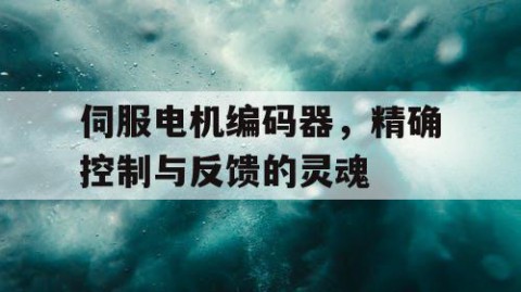伺服电机编码器，精确控制与反馈的灵魂