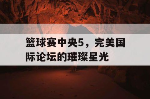 篮球赛中央5，完美国际论坛的璀璨星光