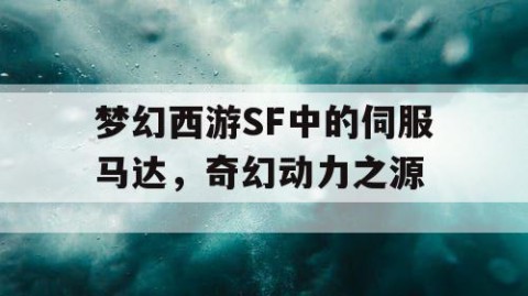 梦幻西游SF中的伺服马达，奇幻动力之源