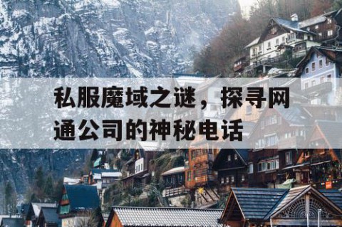 私服魔域之谜，探寻网通公司的神秘电话
