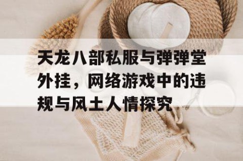 天龙八部私服与弹弹堂外挂，网络游戏中的违规与风土人情探究