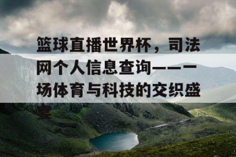 篮球直播世界杯,司法网个人信息查询——一场体育与科技的交织盛宴