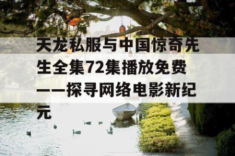 天龙私服与中国惊奇先生全集72集播放免费——探寻网络电影新纪元