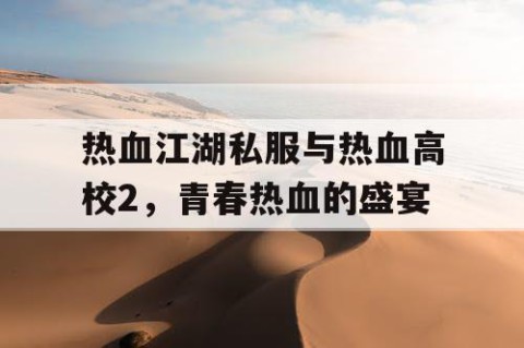 热血江湖私服与热血高校2，青春热血的盛宴