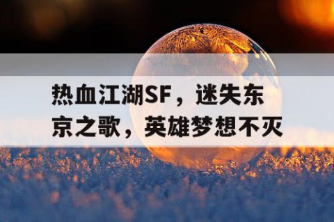 热血江湖SF，迷失东京之歌，英雄梦想不灭