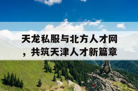 天龙私服与北方人才网，共筑天津人才新篇章