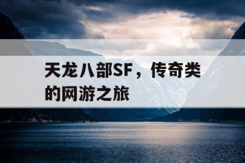 天龙八部SF，传奇类的网游之旅