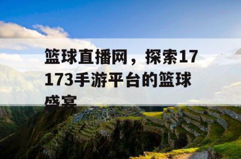篮球直播网，探索17173手游平台的篮球盛宴