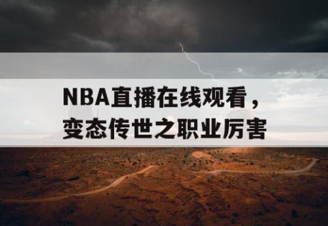 NBA直播在线观看，变态传世之职业厉害