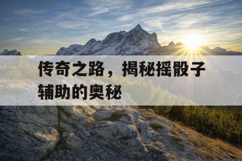 传奇之路，揭秘摇骰子辅助的奥秘