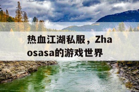 热血江湖私服，Zhaosasa的游戏世界