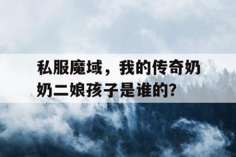 私服魔域，我的传奇奶奶二娘孩子是谁的？