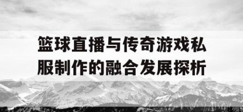篮球直播与传奇游戏私服制作的融合发展探析