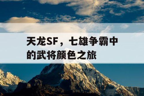 天龙SF，七雄争霸中的武将颜色之旅