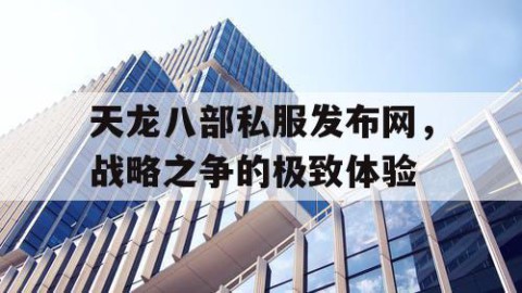 天龙八部私服发布网，战略之争的极致体验
