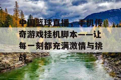 中国篮球直播,手机传奇游戏挂机脚本——让每一刻都充满激情与挑战