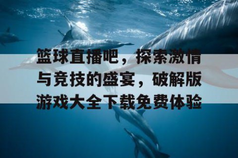篮球直播吧，探索激情与竞技的盛宴，破解版游戏大全下载免费体验