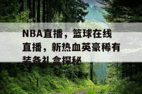 NBA直播，篮球在线直播，新热血英豪稀有装备礼盒探秘