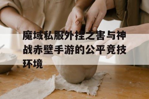 魔域私服外挂之害与神战赤壁手游的公平竞技环境