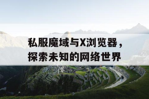 私服魔域与X浏览器，探索未知的网络世界