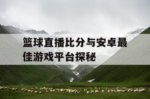 篮球直播比分与安卓最佳游戏平台探秘