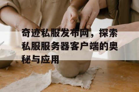 奇迹私服发布网,探索私服服务器客户端的奥秘与应用