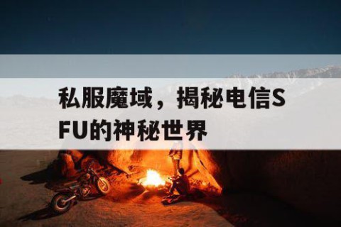 私服魔域，揭秘电信SFU的神秘世界