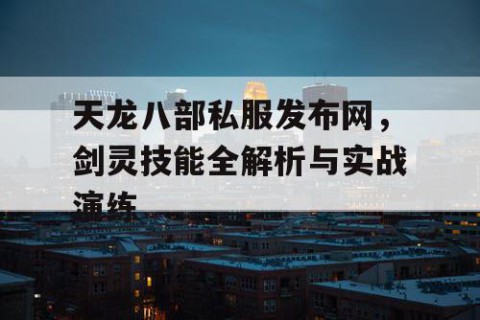 天龙八部私服发布网，剑灵技能全解析与实战演练