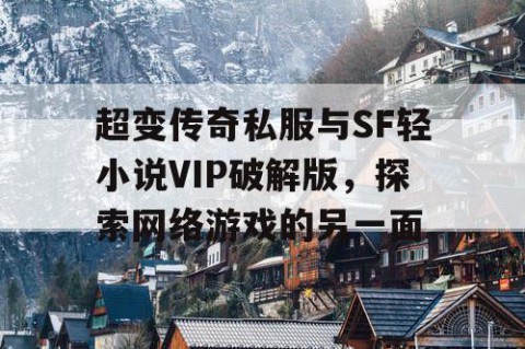 超变传奇私服与SF轻小说VIP破解版，探索网络游戏的另一面