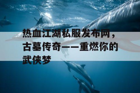 热血江湖私服发布网，古墓传奇——重燃你的武侠梦