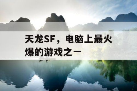 天龙SF，电脑上最火爆的游戏之一