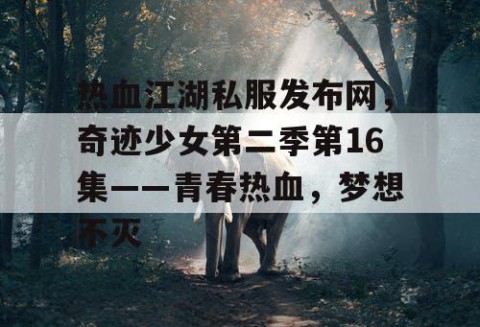 热血江湖私服发布网，奇迹少女第二季第16集——青春热血，梦想不灭