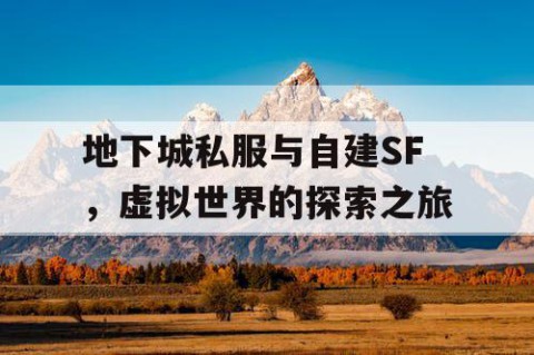 地下城私服与自建SF，虚拟世界的探索之旅
