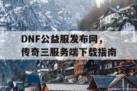 DNF公益服发布网，传奇三服务端下载指南