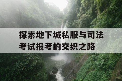 探索地下城私服与司法考试报考的交织之路