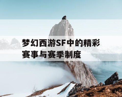 梦幻西游SF中的精彩赛事与赛季制度
