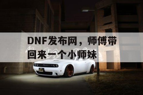 DNF发布网，师傅带回来一个小师妹