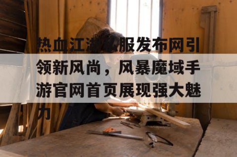 热血江湖私服发布网引领新风尚，风暴魔域手游官网首页展现强大魅力