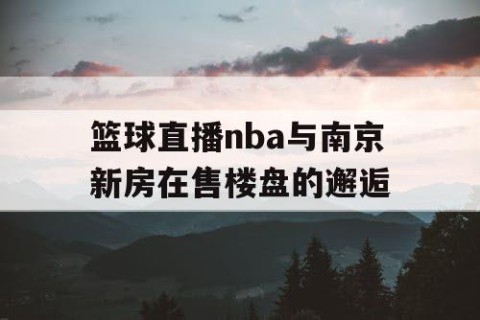 篮球直播nba与南京新房在售楼盘的邂逅