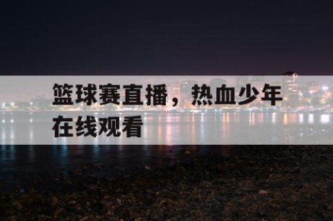 篮球赛直播,热血少年在线观看