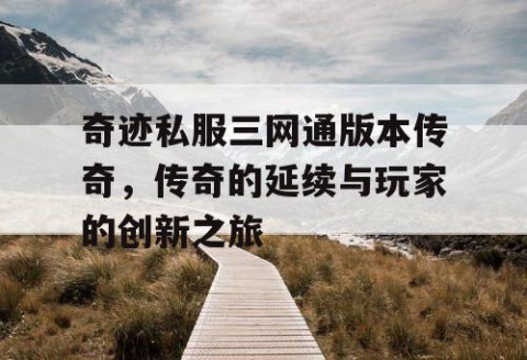 奇迹私服三网通版本传奇，传奇的延续与玩家的创新之旅