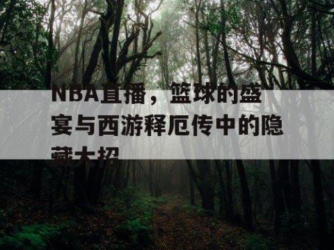NBA直播，篮球的盛宴与西游释厄传中的隐藏大招