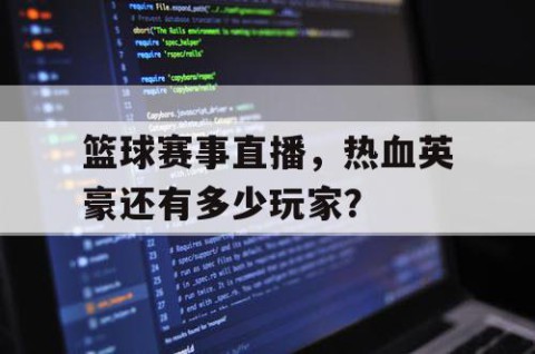 篮球赛事直播，热血英豪还有多少玩家？