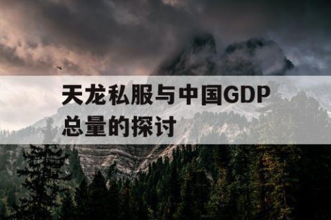 天龙私服与中国GDP总量的探讨